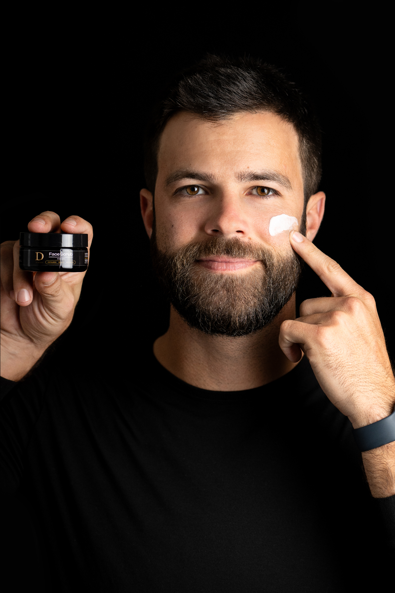 Product in use — shown on real people.